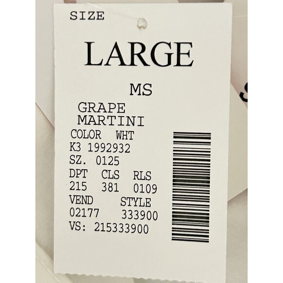 Studio 1940 Womens Large Long‎ Sleeve Cotton Dress Shirt NWT - Picture 8 of 9